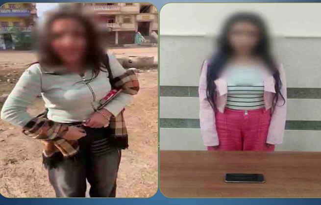 ضبط فتاة بعد تداول فيديو يتضمن ألفاظًا نابية وحركات خادشة للحياء بالدقهلية